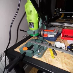 Dremel clone adapter for drill press with 43mm diameter mount 