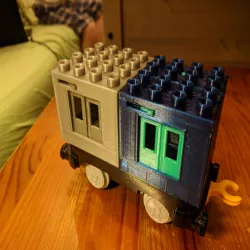 Duplo Brick With Sliding Doors