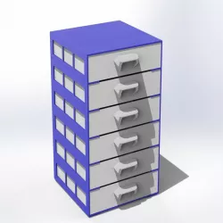 Economical Drawer 112x112mm box no supports needed