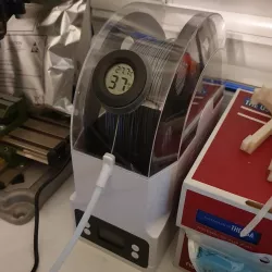 eSUN eBOX filament storage box thermometer hygrometer mount