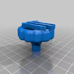 Extruder Knob monster energy Logo
