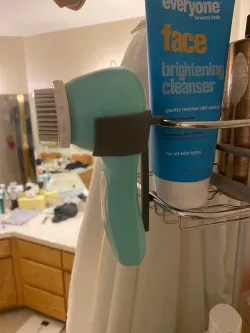 face brush holder for simplehuman shower caddy
