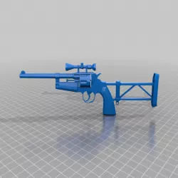 fallout colt jury-rig - cosplay scale