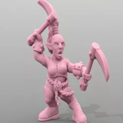 Female Gnome Monk