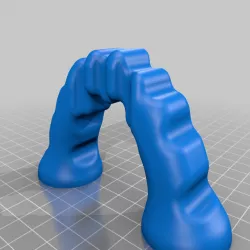 funky enclosure handle