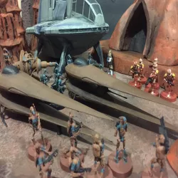 Geonosian Nantex Starfighter (star wars legion scale)