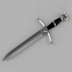 Gondorian dagger (custom design)