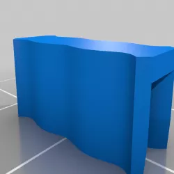 GT2 belt locker / clip
