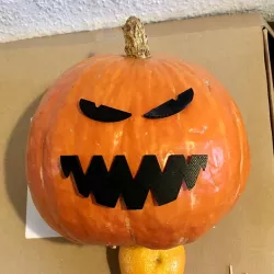 Halloween Decoration: Pumpkin Eyes 
