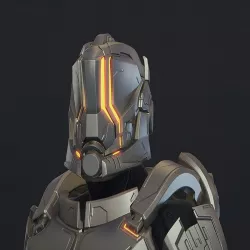 Halo 5 - Hellcat Helmet