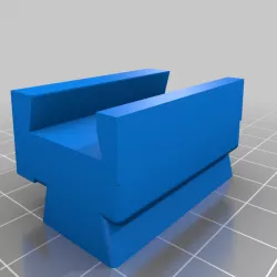 Helmet Rail Visor Mandible Adapter MK1