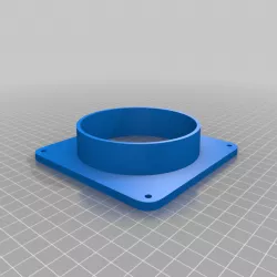 Intel CPU Fan 90mm to 120mm for SG13 itx casing