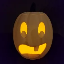 Jack-O'-Lantern Baby Face