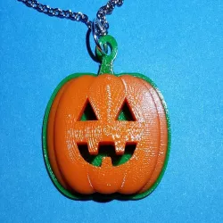 Jack-O'-Lantern Pendant