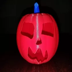 Jack-O'-Lantern Scary Face