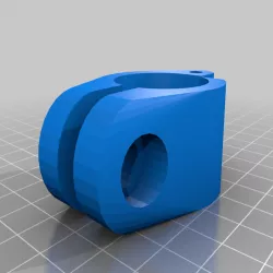 Larger handlebar clamps for windshield
