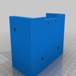 Legless Lack Enclosure Black PSU