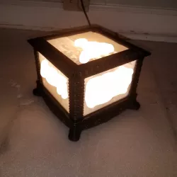 Lithopane Lamp - Gothic Style