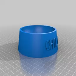mad chili  Parametric Dog / Cat Food Bowl