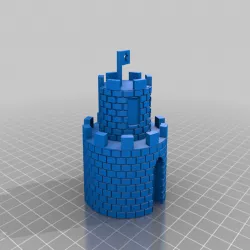 Mario bros mini castle