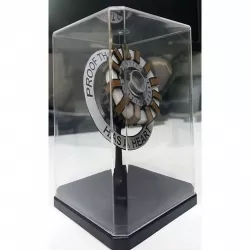 Marvel Avenger - rechargeable LED Arc Reactor Keyring / with stand