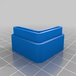 Metal rack foot