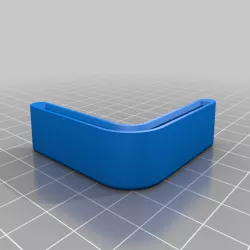 Metal Shelving Corner Cap