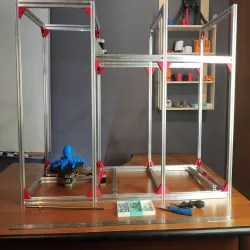 Mini Cube Factory 5 in 1 (3D printer,laser,engraver,foto table,3D scanner) in progress