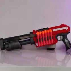Nerf Magnus Shotgun 32mm PVC Pipe adapter
