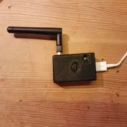 !!!NEW/with ext. Antenna)!!! ESP32-CAM Housing (e.g. IP CAM) -- ESP32-CAM Gehäuse (z.B. IP-CAM)