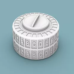 NICERC Cipher Disk 2.0