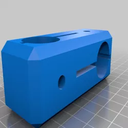 Parametric 90 degree pipe connector