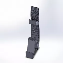 Phone holder winking man