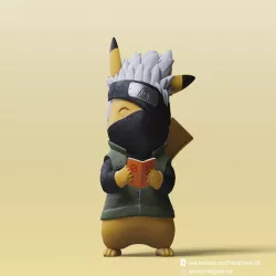 Pikachu X Kakashi (Pokemon/Naruto)