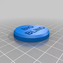 Poker Buttons(Dealer, Big Blind and Small Blind)