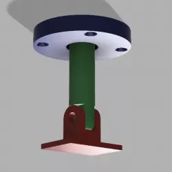 Position-able speaker ceiling mount