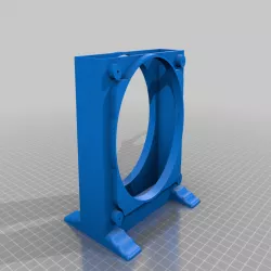 rack pour radiateur pc brancher 2 ventilo