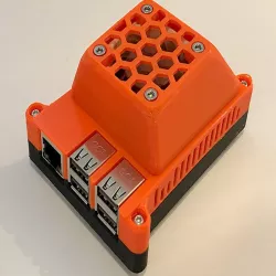Raspberry Pi 3B+ Case for 20mm Noctua Fan 