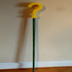 Riddler Cane Topper Question Mark Halloween Costume