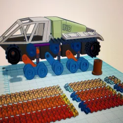 Ripsaw 1/32 Micro RC-Tank by WID