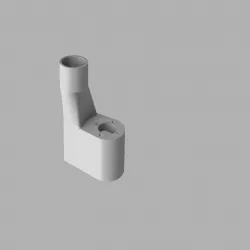 Simplistic Parametric DustShoe for 500W Spindle