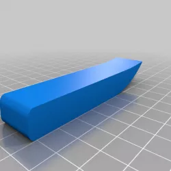 Small 3D Printer Bed Scraper