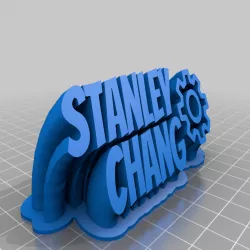 Stanley Name Plate