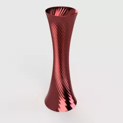 Tall Spiral Vase