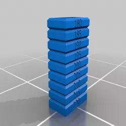 Temperature Tower PLA