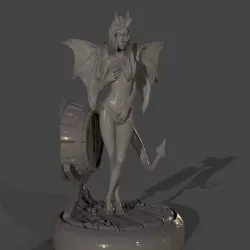 Tiefling Beauty - DnD Mini