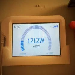Wall-mount for IKEA SPARSNÄS energy display