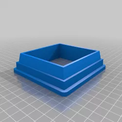 Washable vacuum cleaner filter frame for Bissell 47R5-1 handheld (replaces 97D5 filter)
