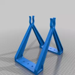 Yarn Spooler - Full Frame Remix and Drill Adapter