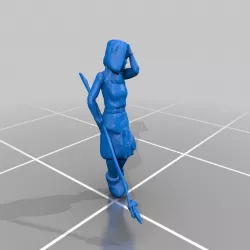 Young sorceress Desktop Hero test